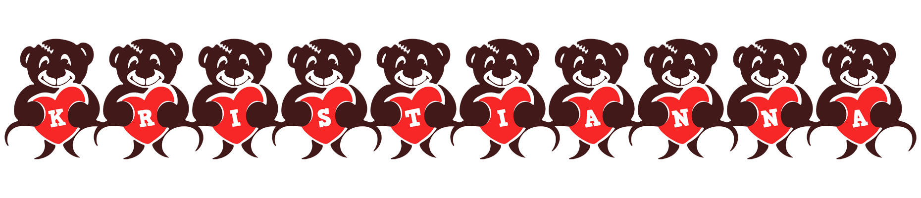 Kristianna bear logo