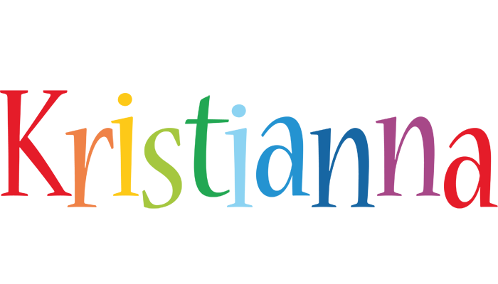 Kristianna birthday logo