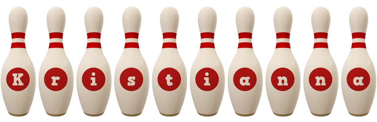 Kristianna bowling-pin logo