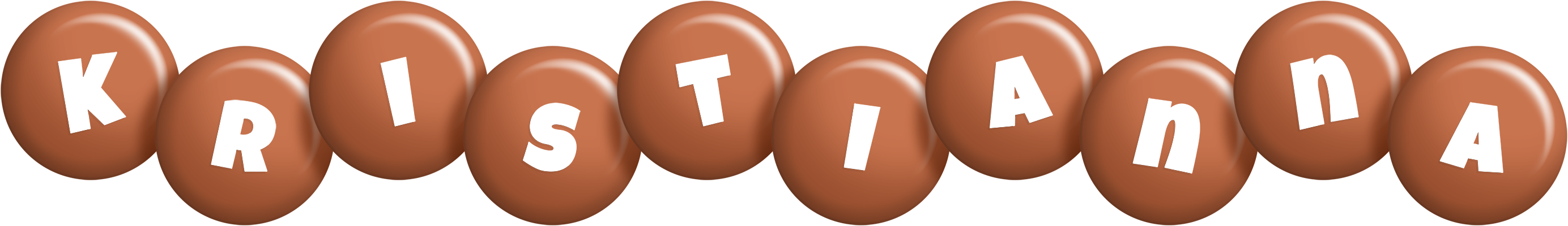 Kristianna candy-brown logo