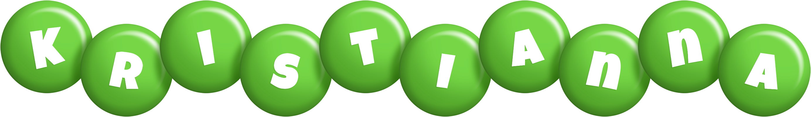 Kristianna candy-green logo