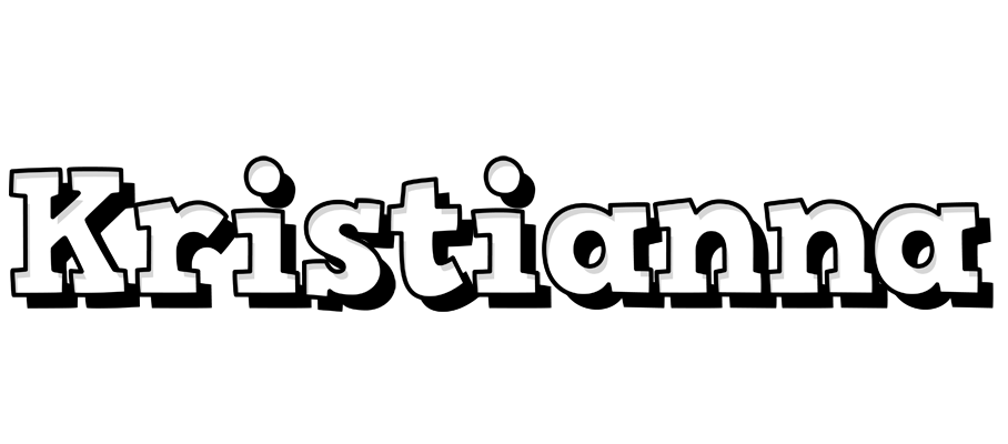 Kristianna snowing logo