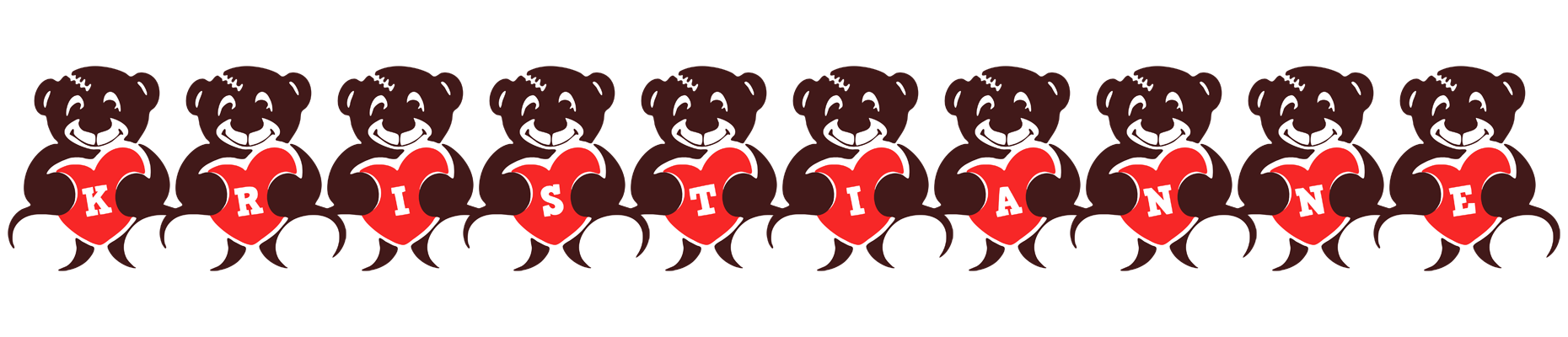 Kristianne bear logo