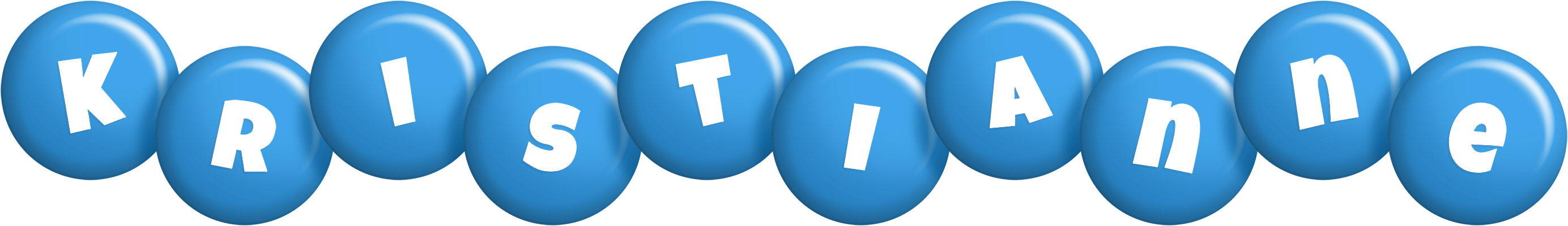 Kristianne candy-blue logo