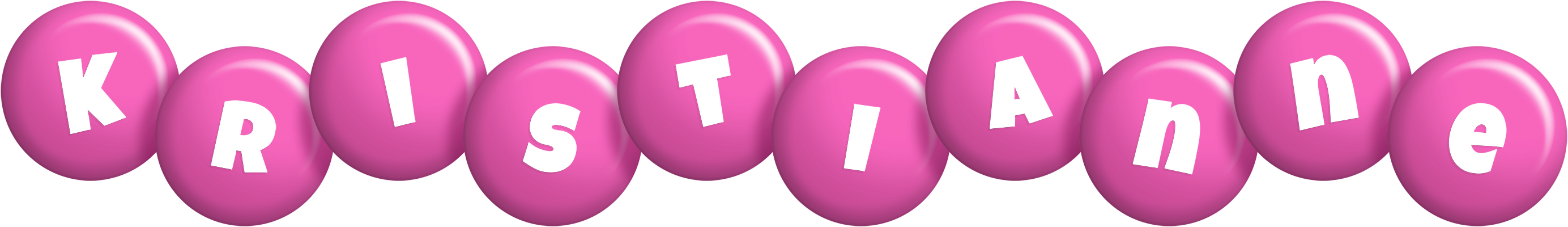 Kristianne candy-pink logo