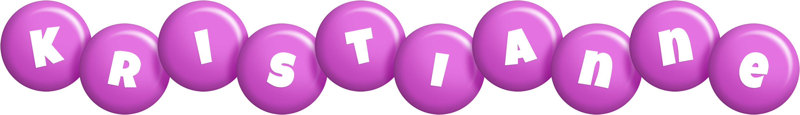 Kristianne candy-purple logo