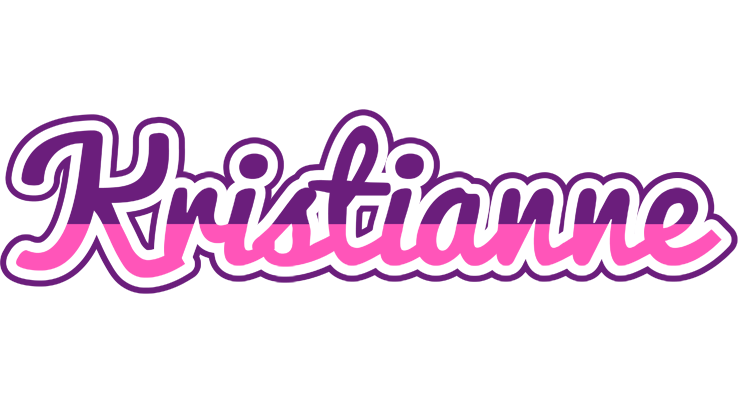 Kristianne cheerful logo