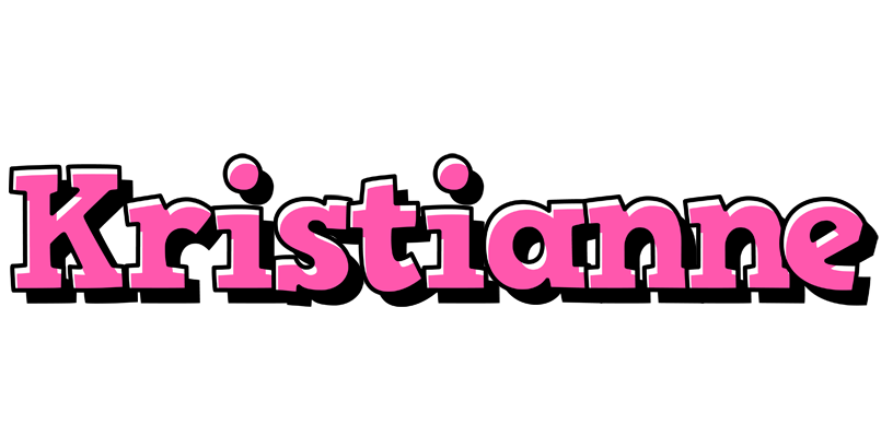 Kristianne girlish logo