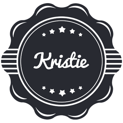 Kristie badge logo