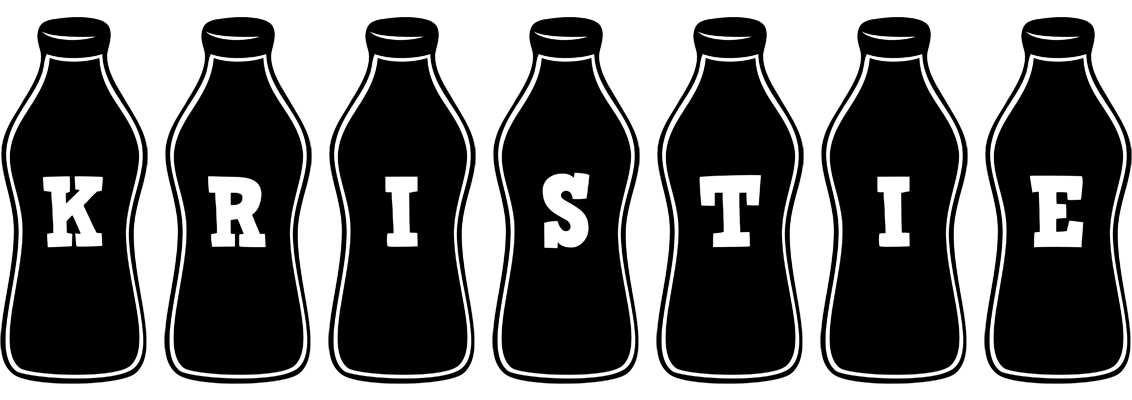 Kristie bottle logo
