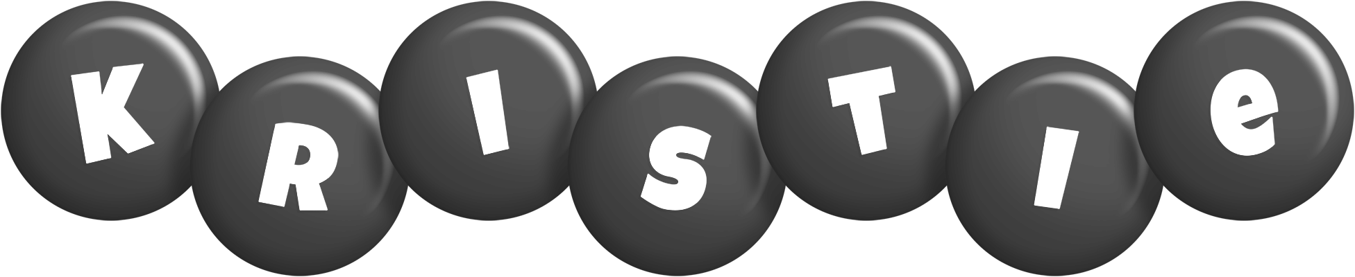 Kristie candy-black logo