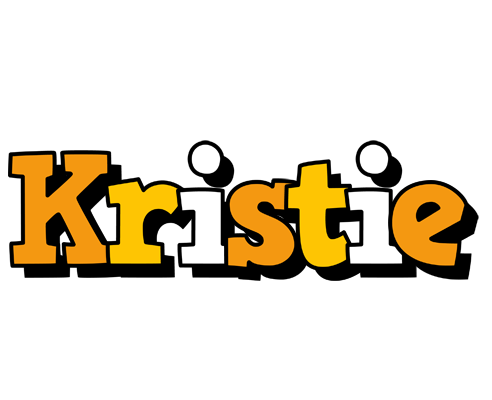 Kristie cartoon logo