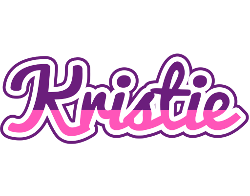 Kristie cheerful logo