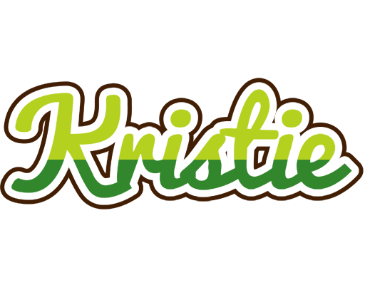 Kristie golfing logo