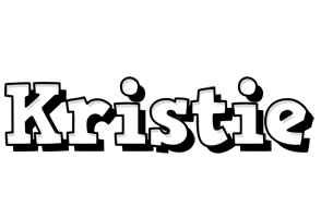 Kristie snowing logo