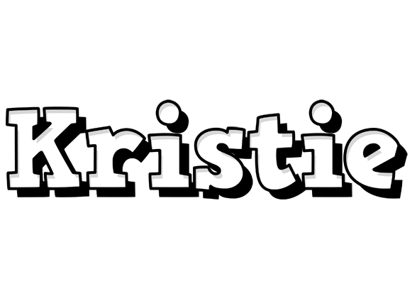Kristie snowing logo