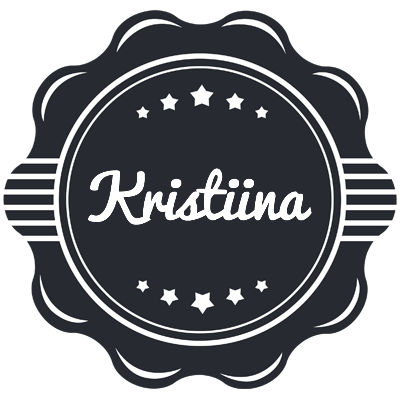 Kristiina badge logo