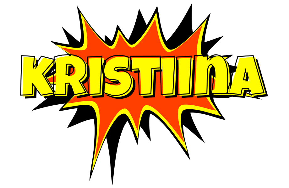 Kristiina bazinga logo