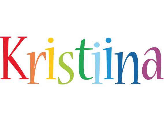 Kristiina birthday logo