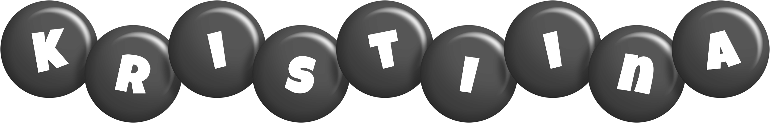Kristiina candy-black logo