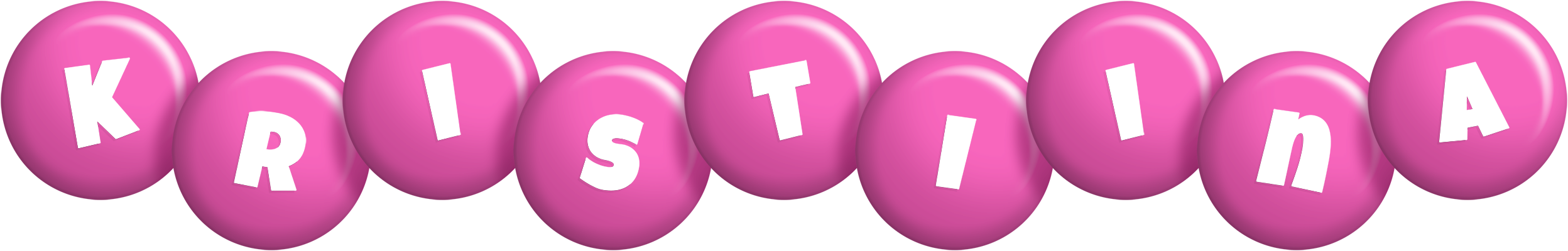 Kristiina candy-pink logo