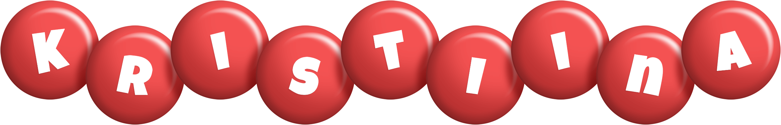 Kristiina candy-red logo