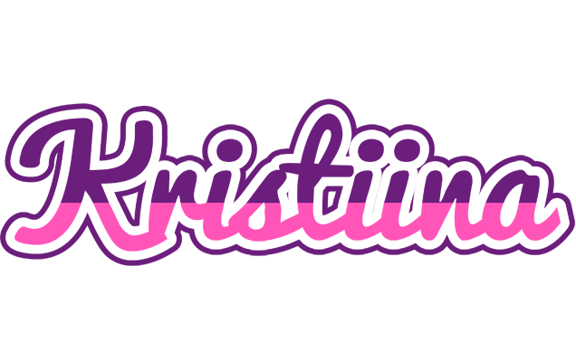 Kristiina cheerful logo