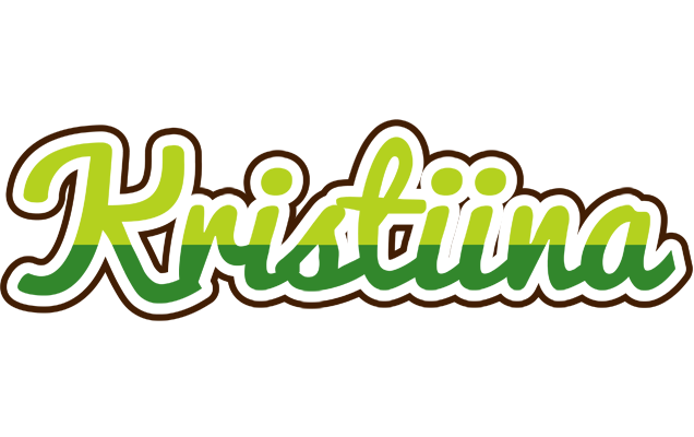 Kristiina golfing logo