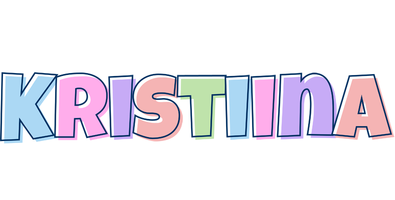 Kristiina pastel logo