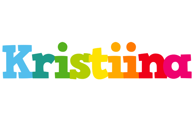 Kristiina rainbows logo