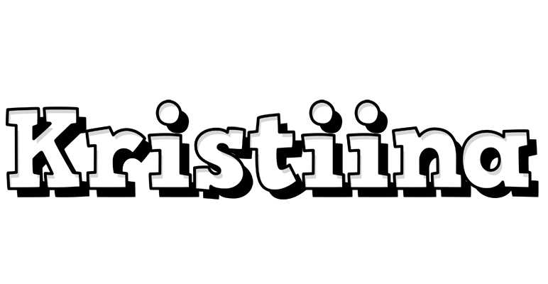 Kristiina snowing logo