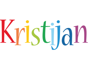 Kristijan birthday logo