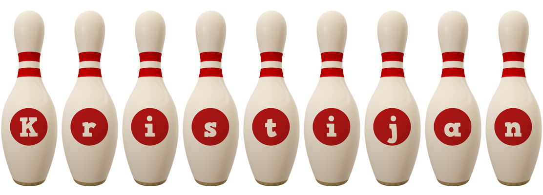 Kristijan bowling-pin logo