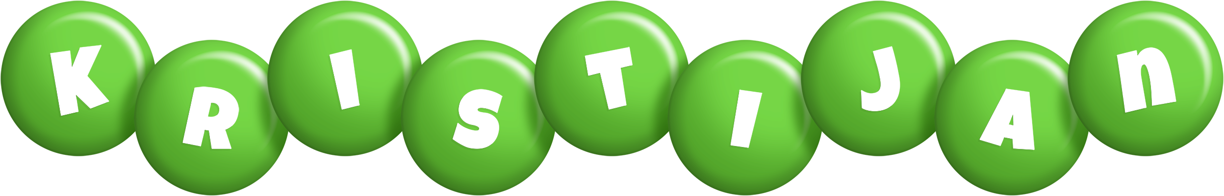 Kristijan candy-green logo