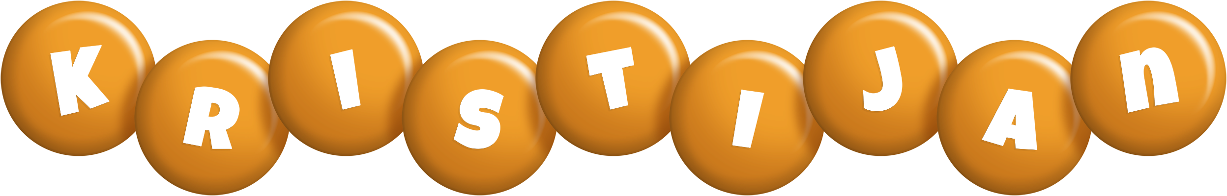 Kristijan candy-orange logo