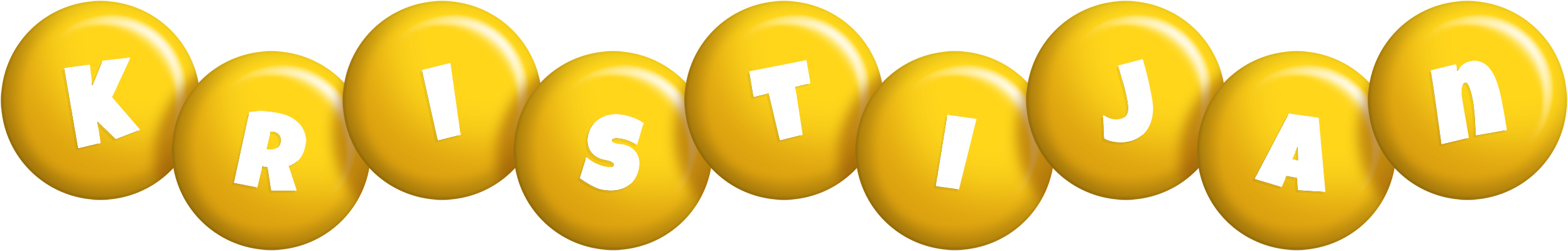 Kristijan candy-yellow logo