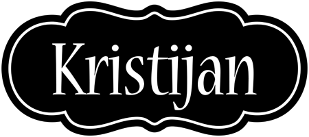 Kristijan welcome logo