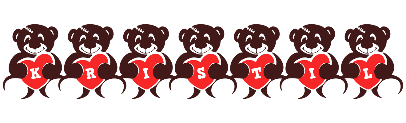 Kristil bear logo
