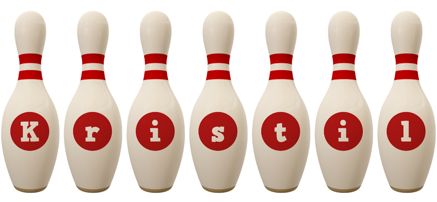 Kristil bowling-pin logo