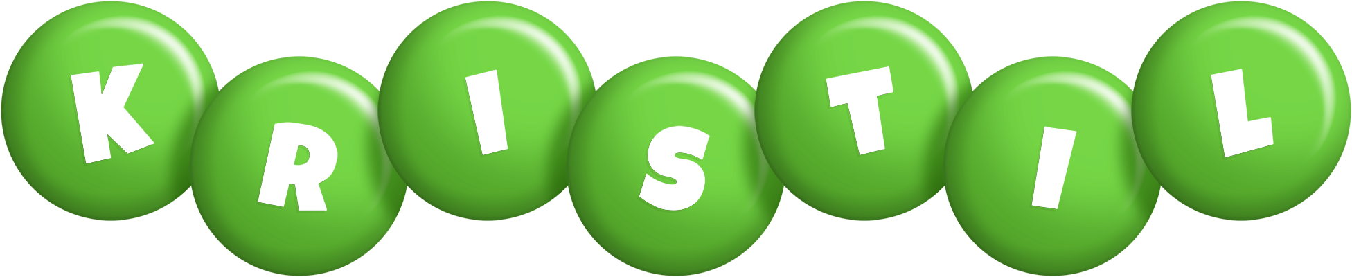 Kristil candy-green logo