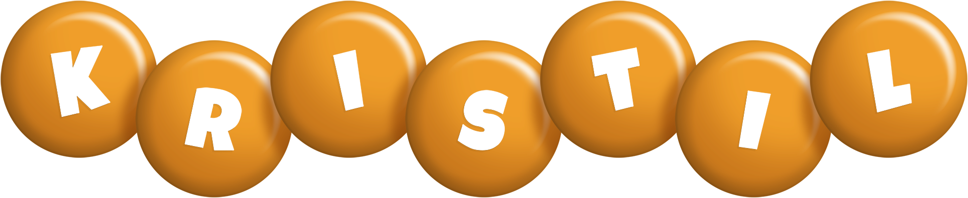Kristil candy-orange logo