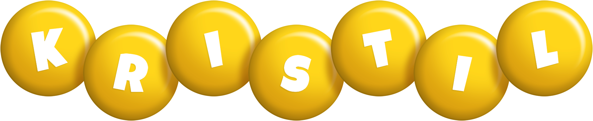Kristil candy-yellow logo