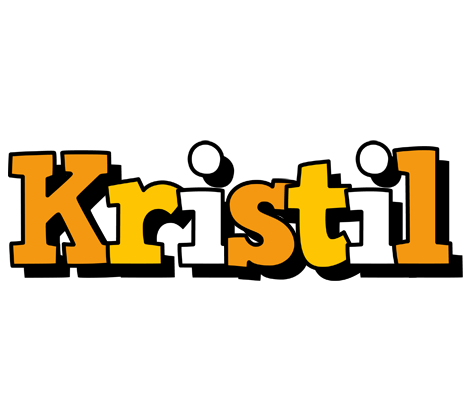 Kristil cartoon logo