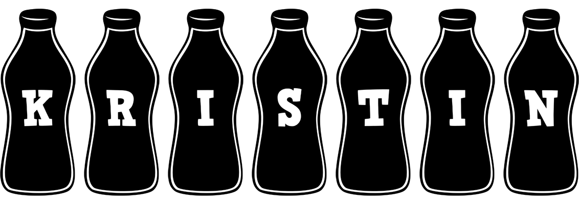 Kristin bottle logo