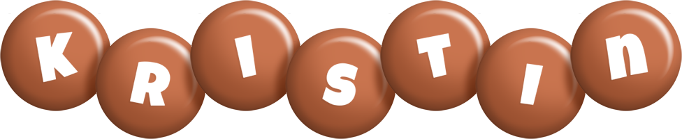 Kristin candy-brown logo