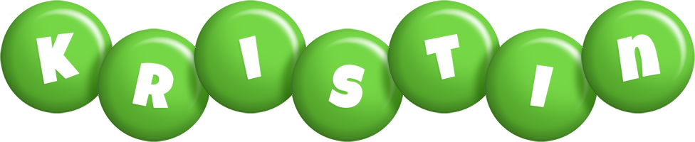 Kristin candy-green logo