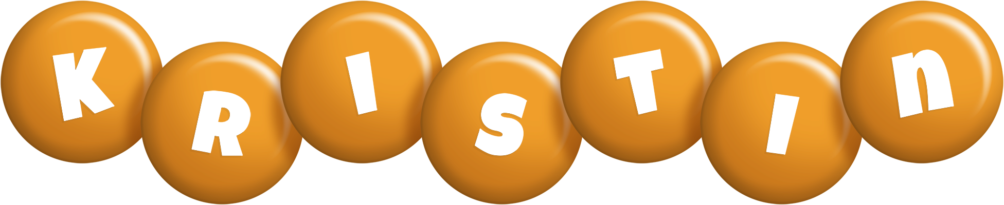 Kristin candy-orange logo