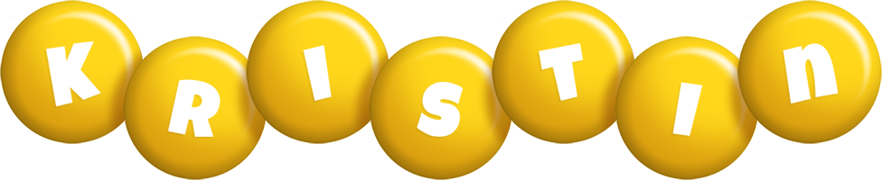 Kristin candy-yellow logo