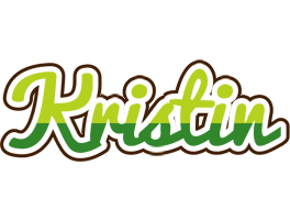 Kristin golfing logo