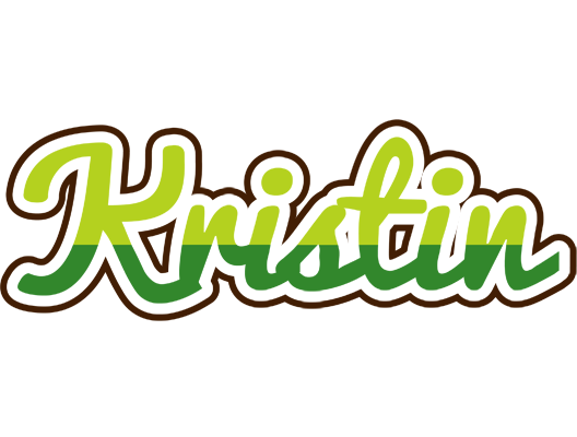 Kristin golfing logo